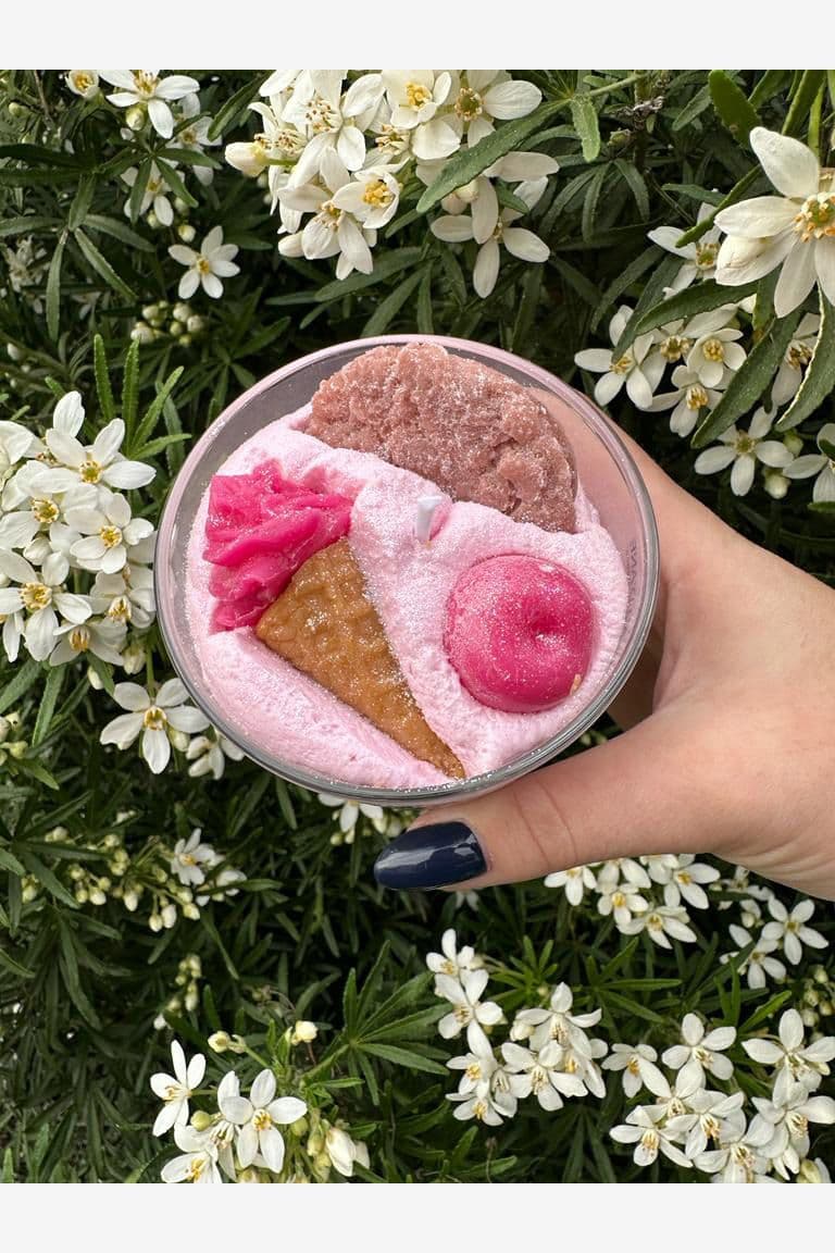 Bougie Glace à la cerise — vue 2