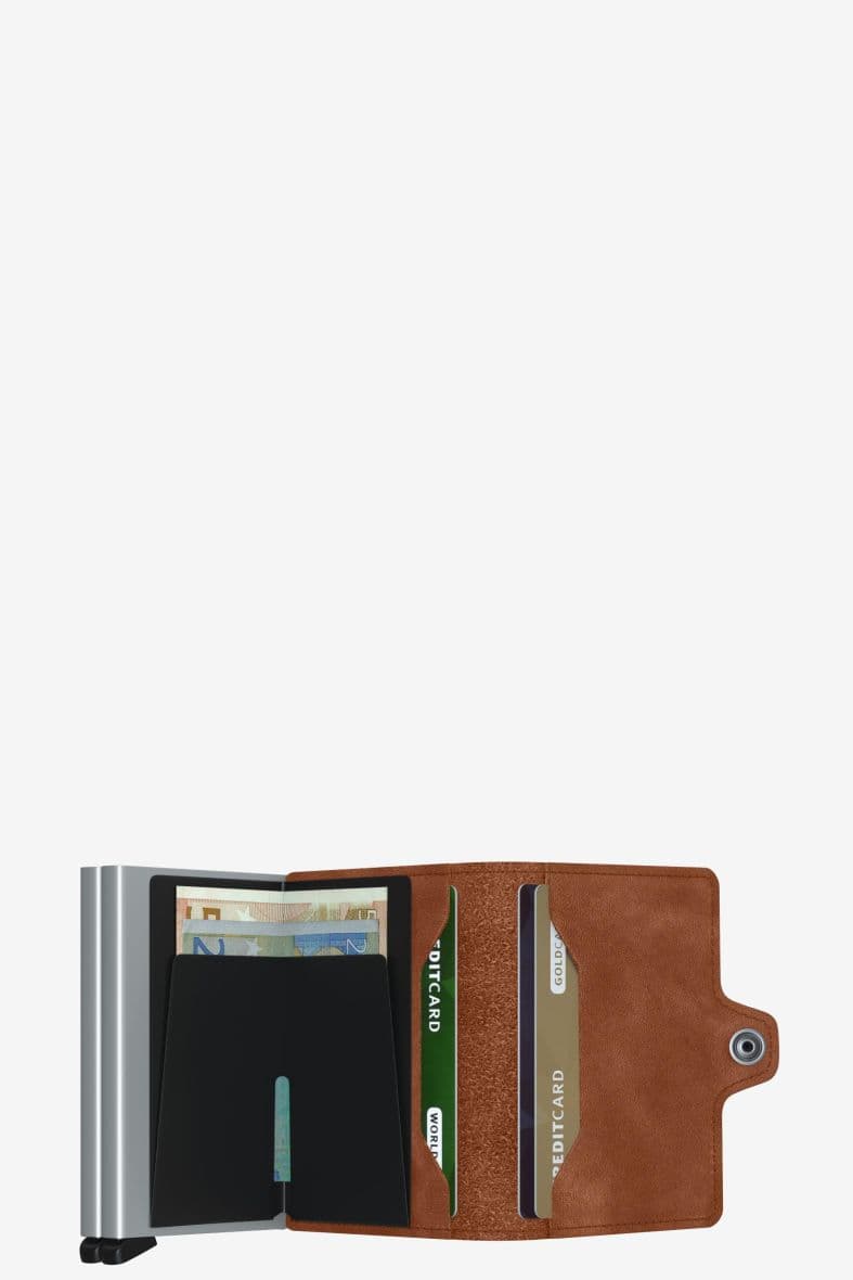 SECRID TWINWALLET VINTAGE COGNAC SILVER — vue 4