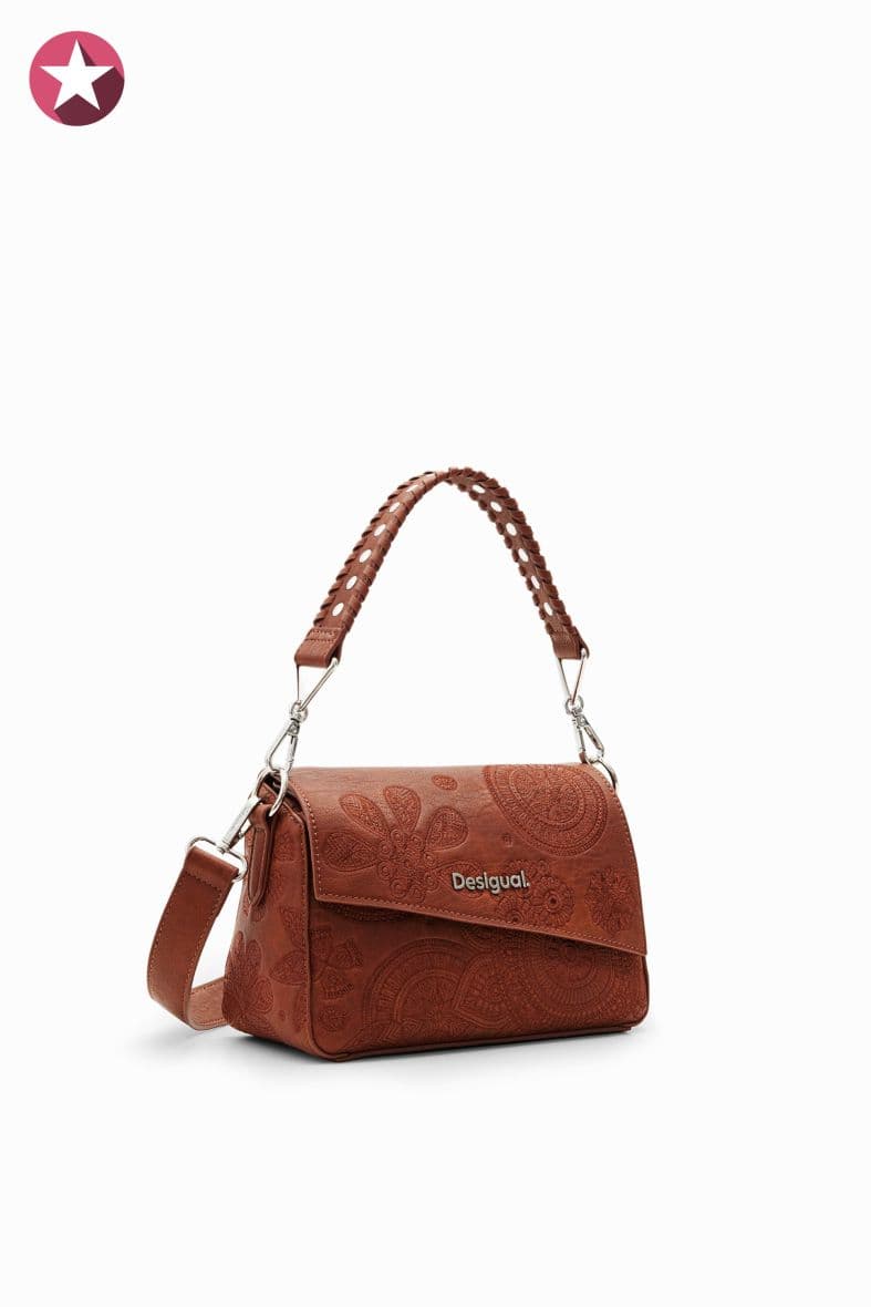 Sac Bandoulière Desigual Dejavu Phuket Mini 24saxp26 Marron