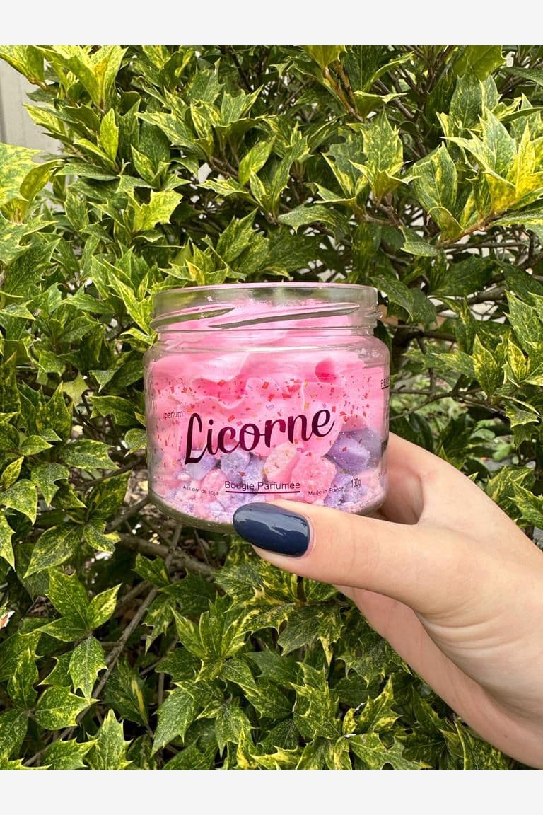 Bougie Chantilly Pot Licorne — vue 1