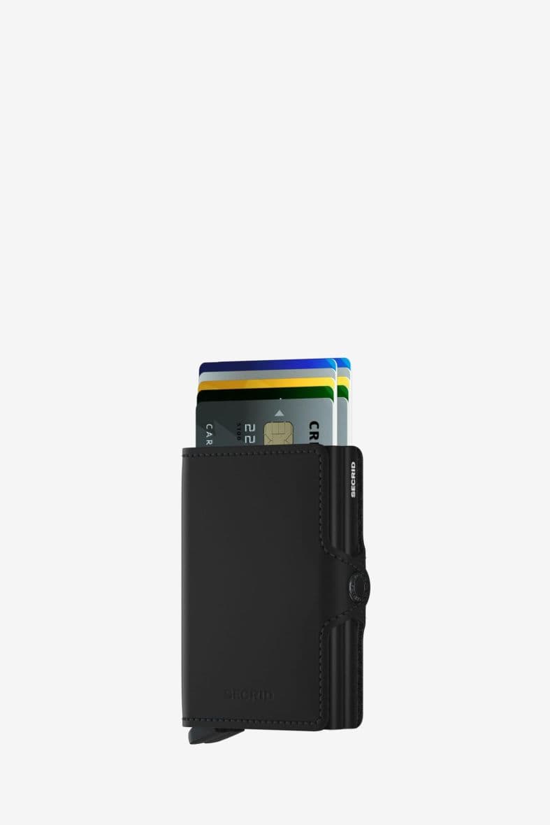 SECRID TWINWALLET MATTE BLACK — vue 4