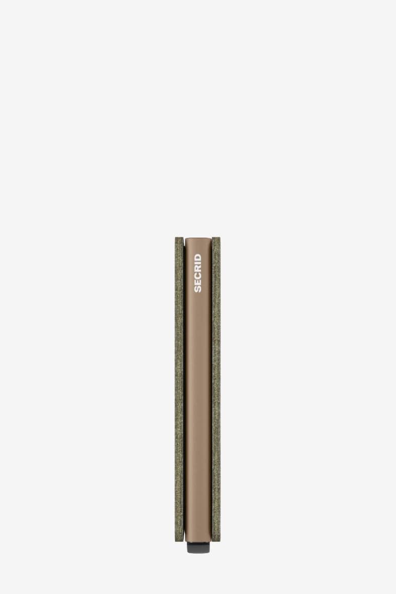 SECRID Slimwallet Saffiano Olive — vue 2