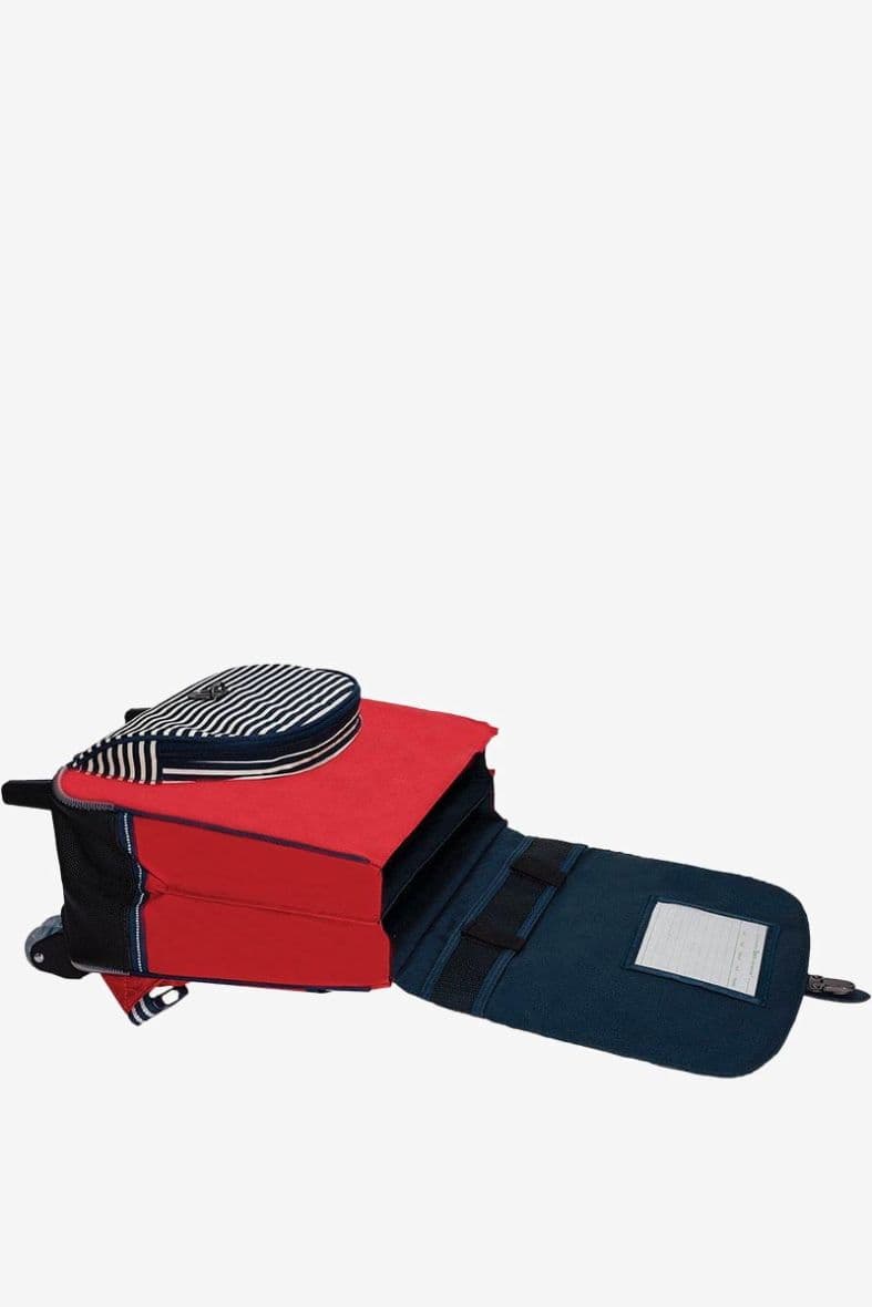 TANN'S TROLLEY 38CM TEDDY GRIS/ROUGE — vue 6