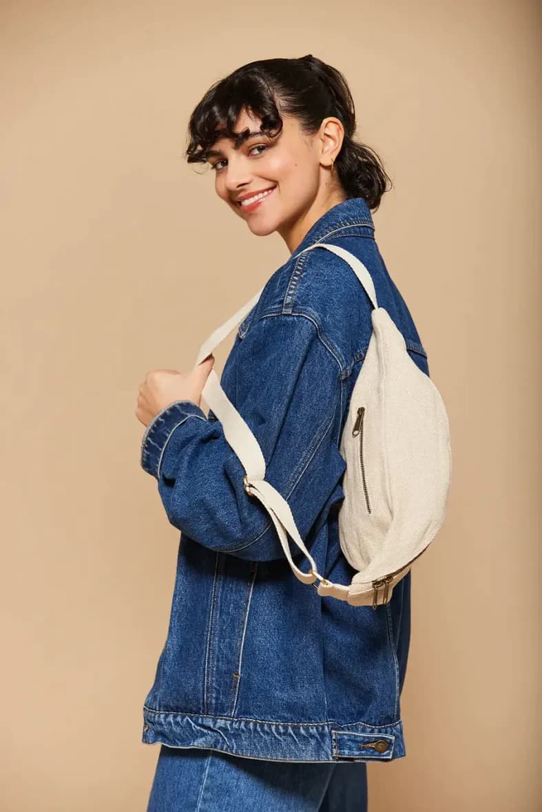 Hindbag Sofia Jute — vue 1