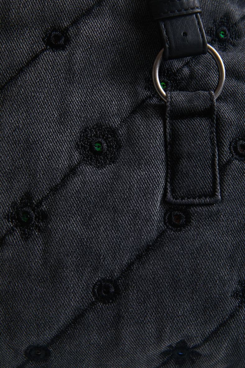 DESIGUAL Sac à main façon jean — vue 6