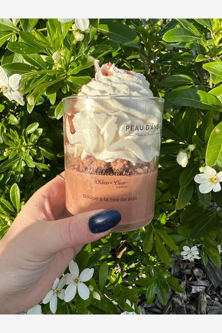 Peau d'âne - Bougie Milkshake Chocolat Coco — vue 1