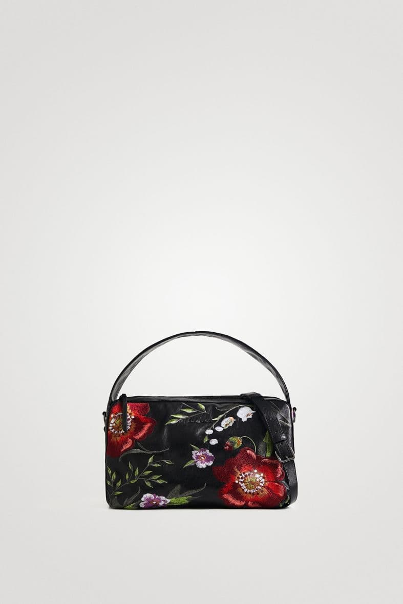 Desigual Sac à main en simili cuir brodé — vue 2