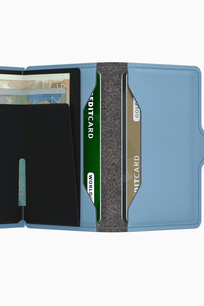 SECRID Miniwallet Twist Jeans Blue — vue 4
