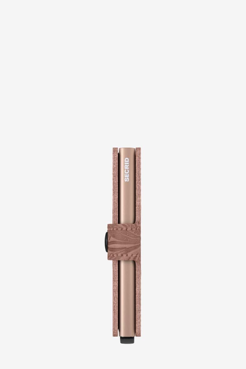SECRID MINIWALLET ORNAMENT ROSE — vue 3