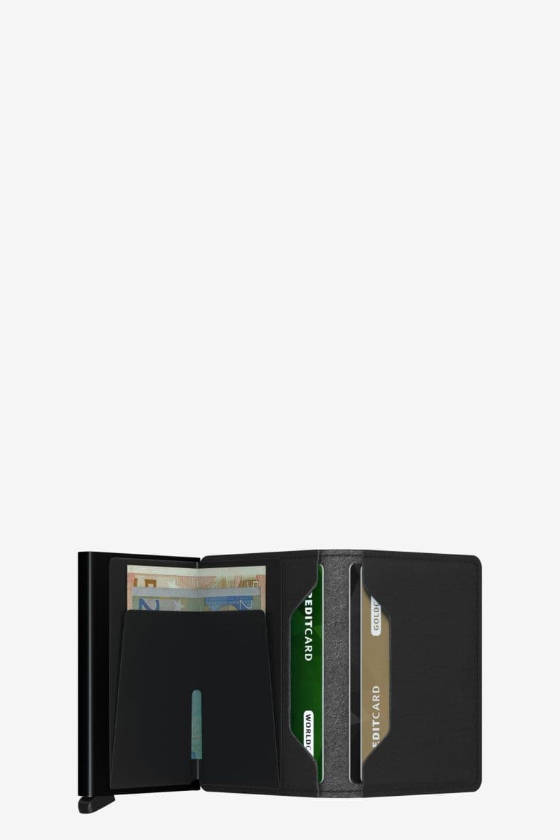 SECRID SLIMWALLET YARD BLACK — vue 4