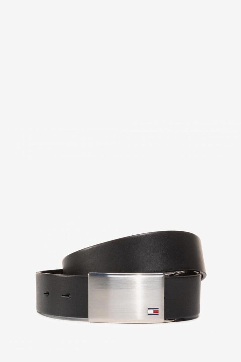 TOMMY HILFIGER TH PLAQUE BELT 3.5 ADJ — vue 1