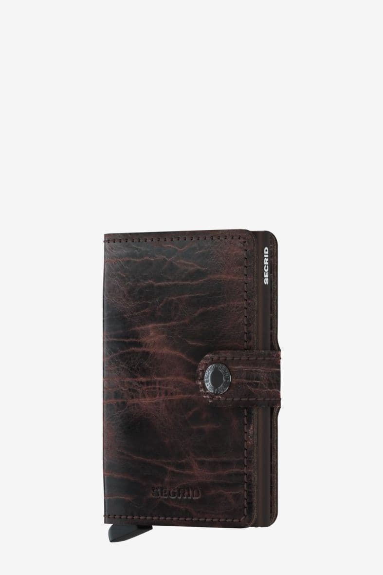SECRID MINIWALLET DUTCH MARTIN CACAO-BROWN — vue 1
