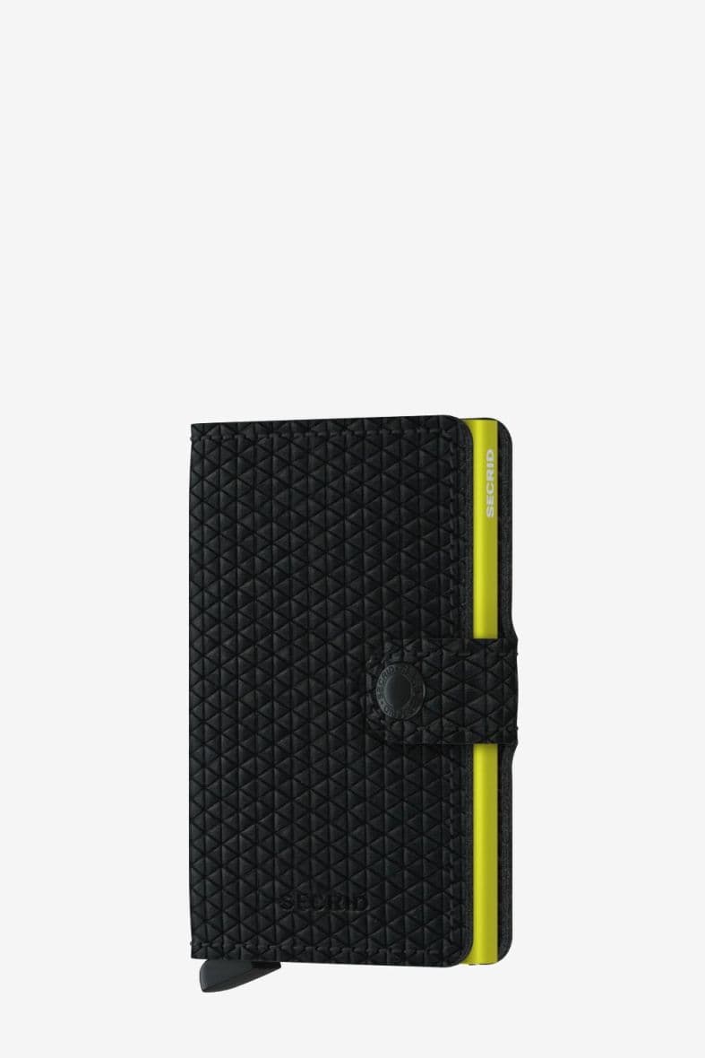 SECRID MINIWALLET DIAMOND BLACK — vue 1