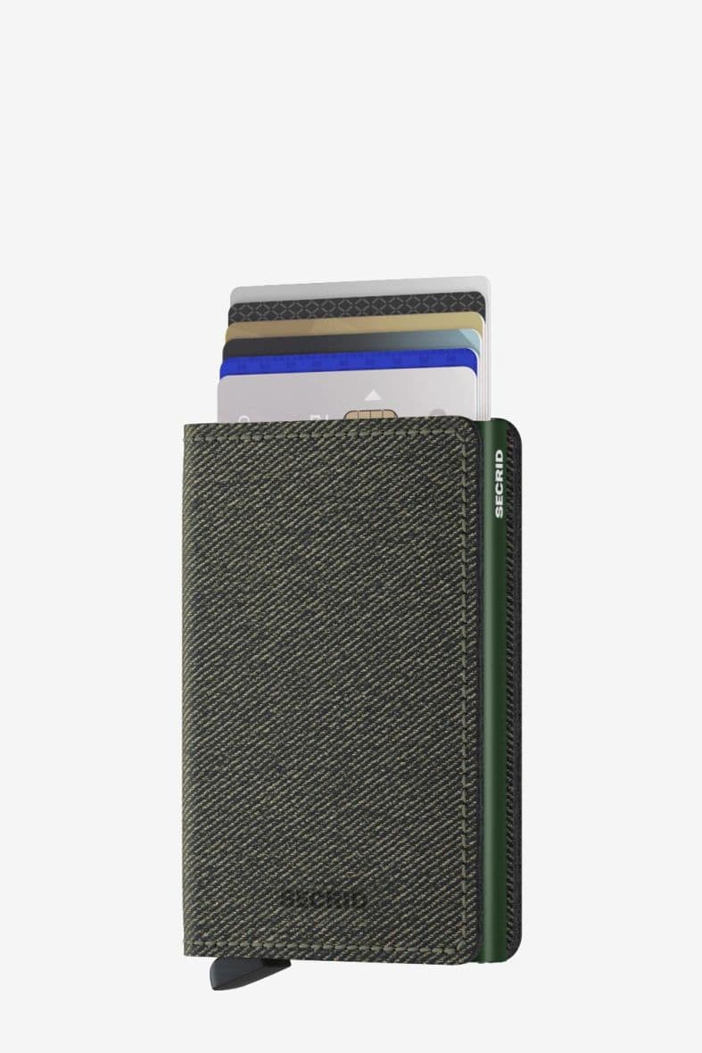 SECRID Slimwallet Twist Green — vue 5