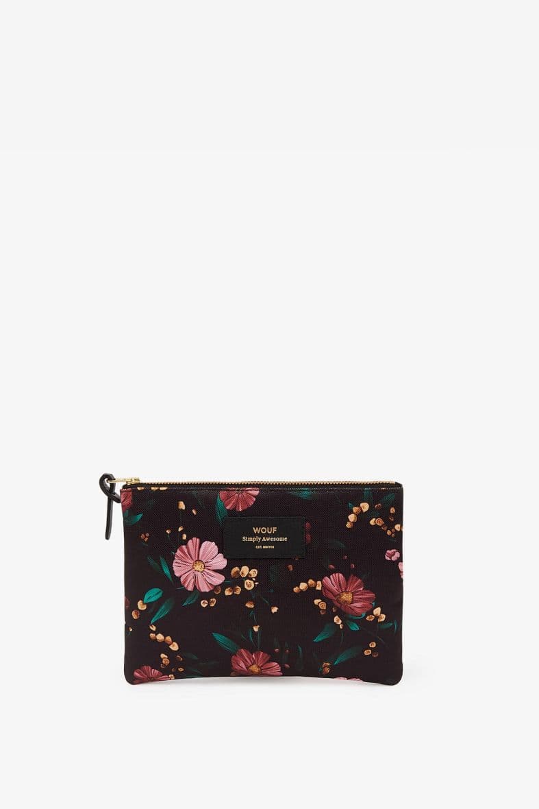 WOUF BLACK FLOWERS — vue 1