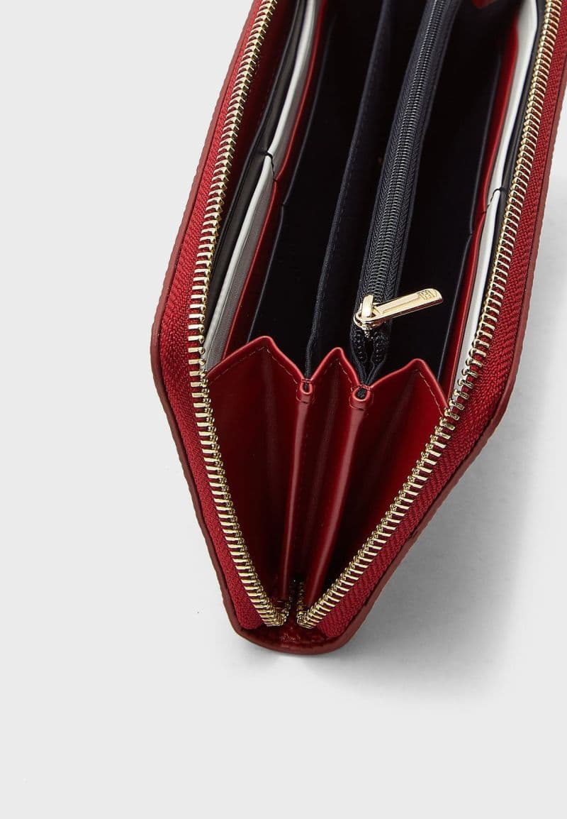 Tommy Hilfiger Portefeuille femme rouge — vue 6