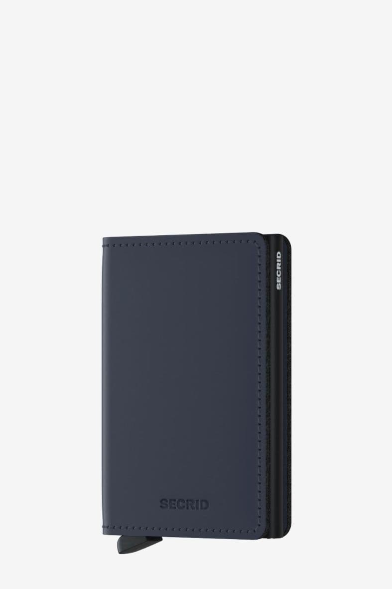 SECRID SLIMWALLET MATTE NIGHT BLUE — vue 2