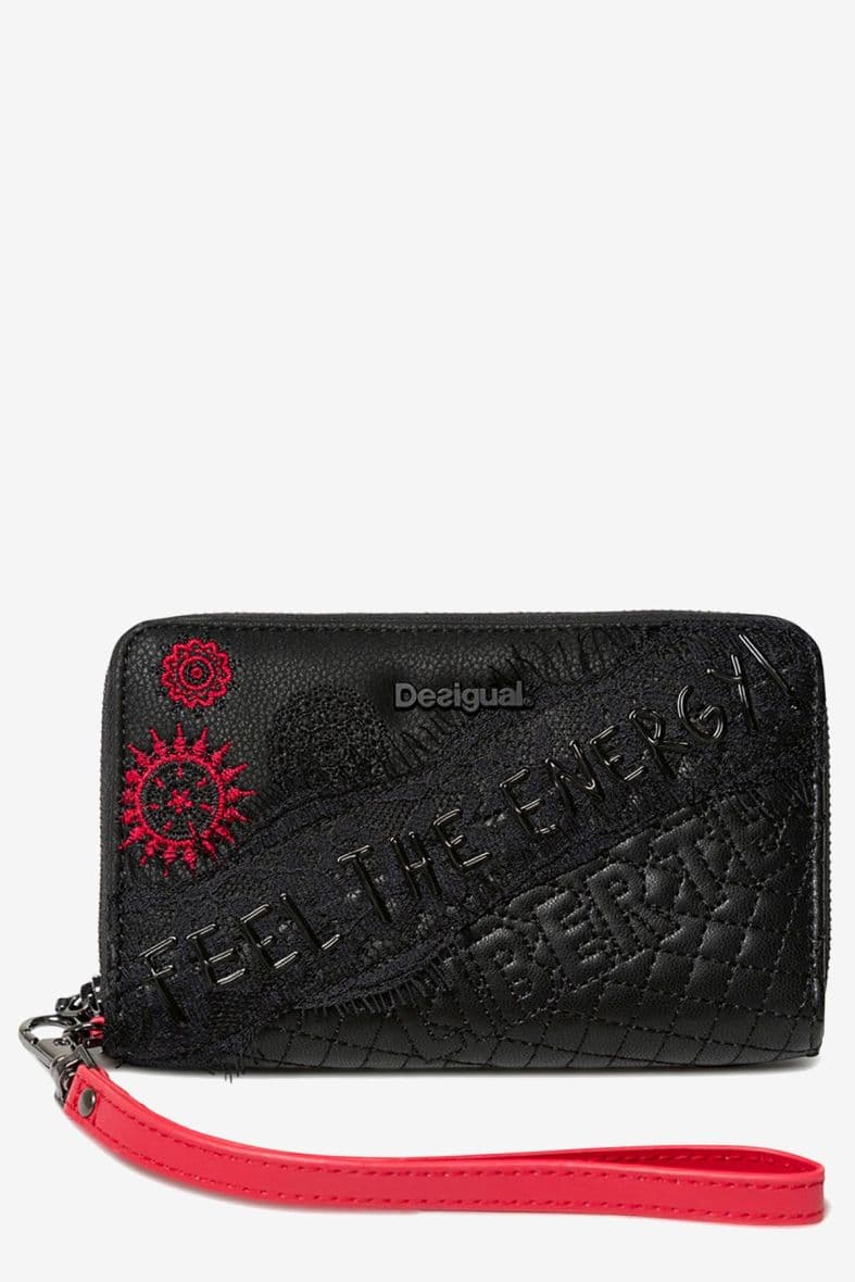 DESIGUAL MONE REP COMUNIKA MINI ZIP — vue 1