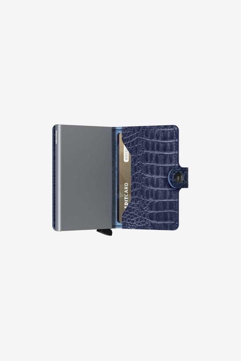 SECRID Miniwallet Nile Blue — vue 3