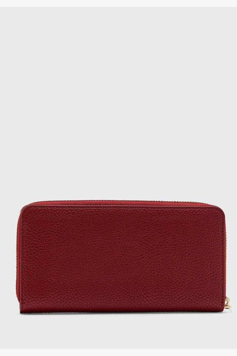 Tommy Hilfiger Portefeuille femme rouge — vue 2