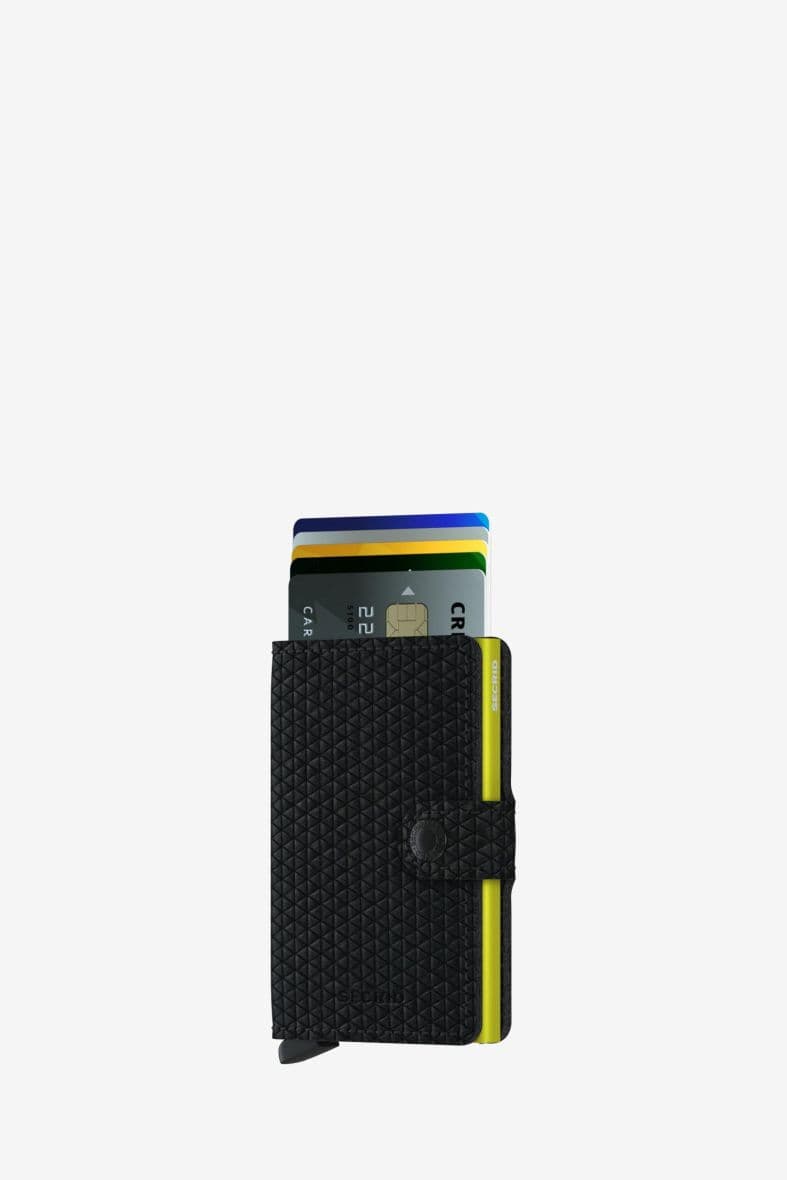 SECRID MINIWALLET DIAMOND BLACK — vue 2