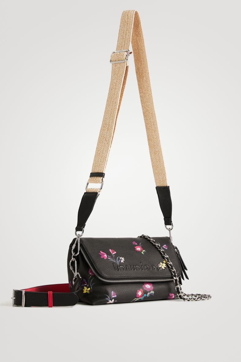 DESIGUAL à bandoulières fleurs peintes — vue 1