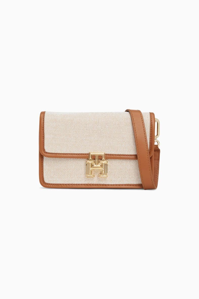 Tommy Hilfiger Logo Leather Canvas — vue 1
