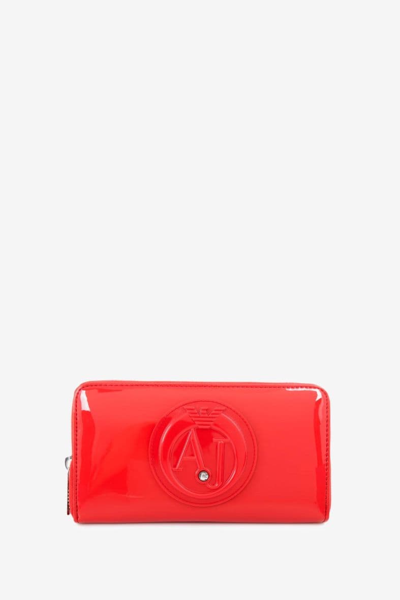 ARMANI JEANS Portefeuille vernis — vue 1