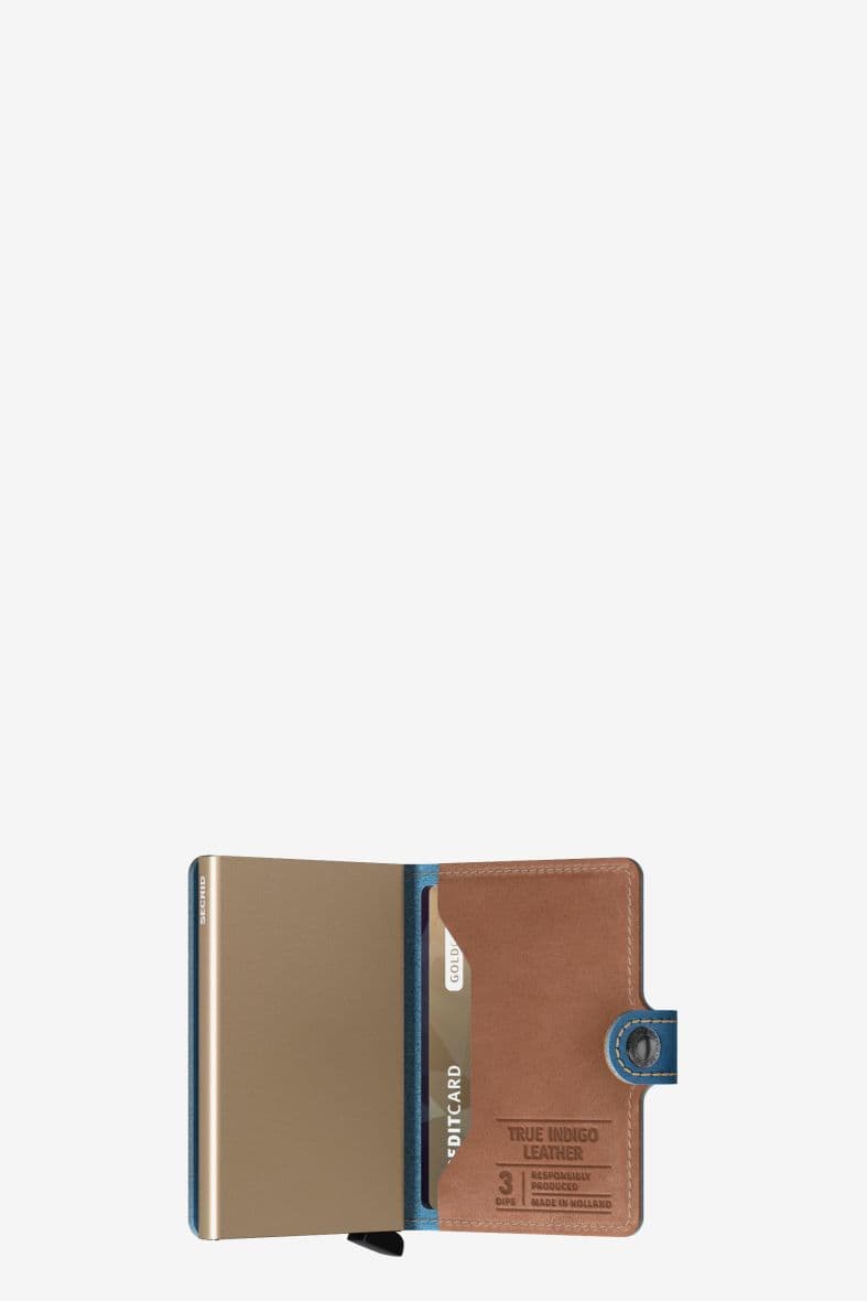 SECRID MINIWALLET INDIGO 3-SAND — vue 3