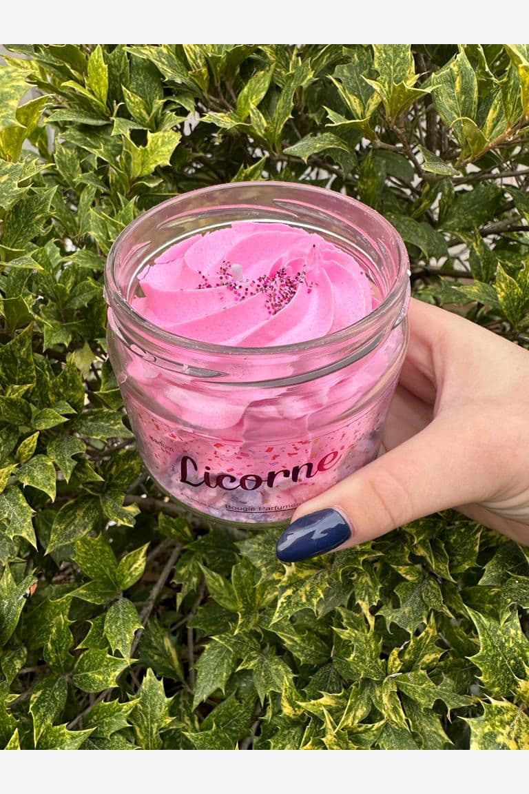 Bougie Chantilly Pot Licorne — vue 2