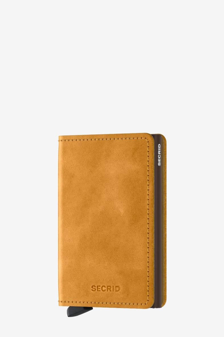 SECRID SLIMWALLET VINTAGE OCHRE — vue 1