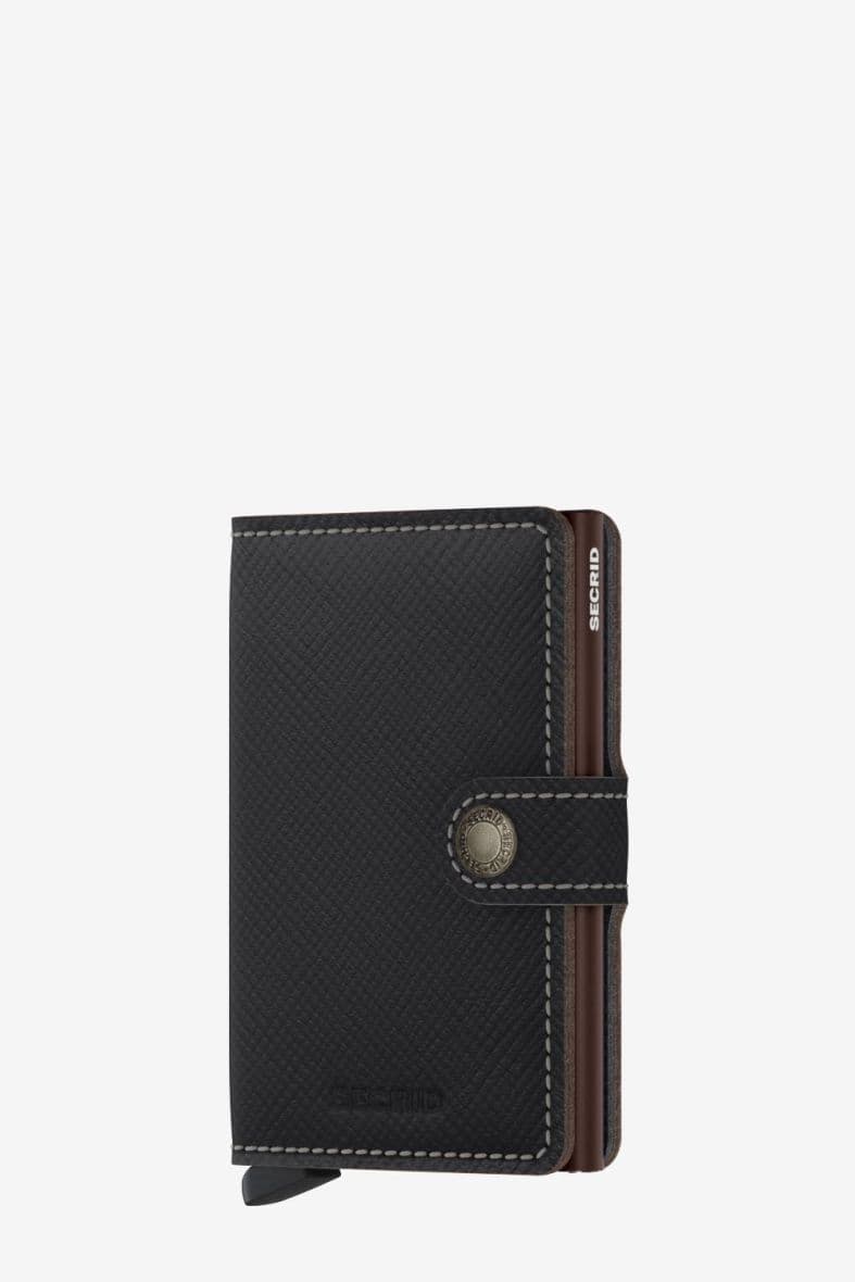 SECRID Miniwallet Saffiano Brown — vue 1