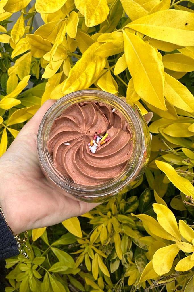 Peau d'âne Bougie POP chocolat confetti — vue 2