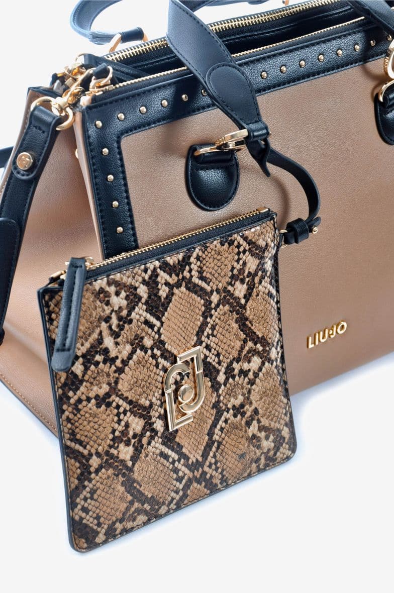 Liu Jo M Double Zip Satchel — vue 3