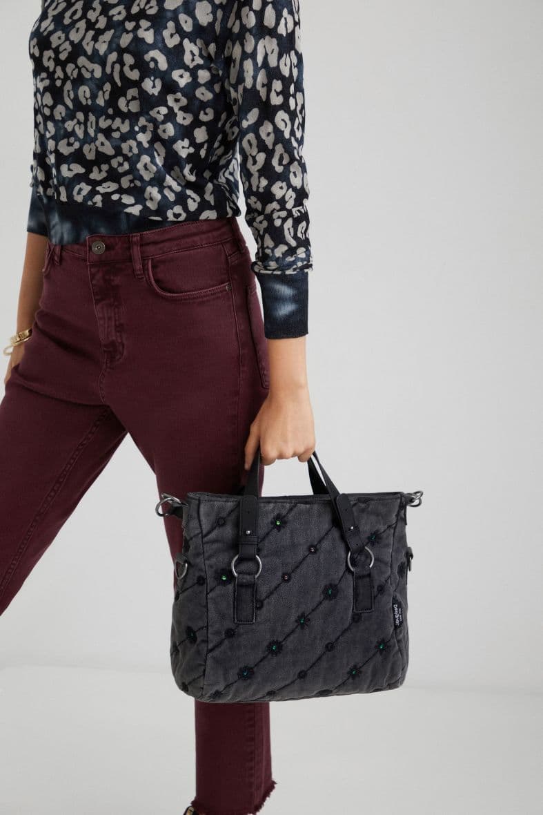 DESIGUAL Sac à main façon jean — vue 2