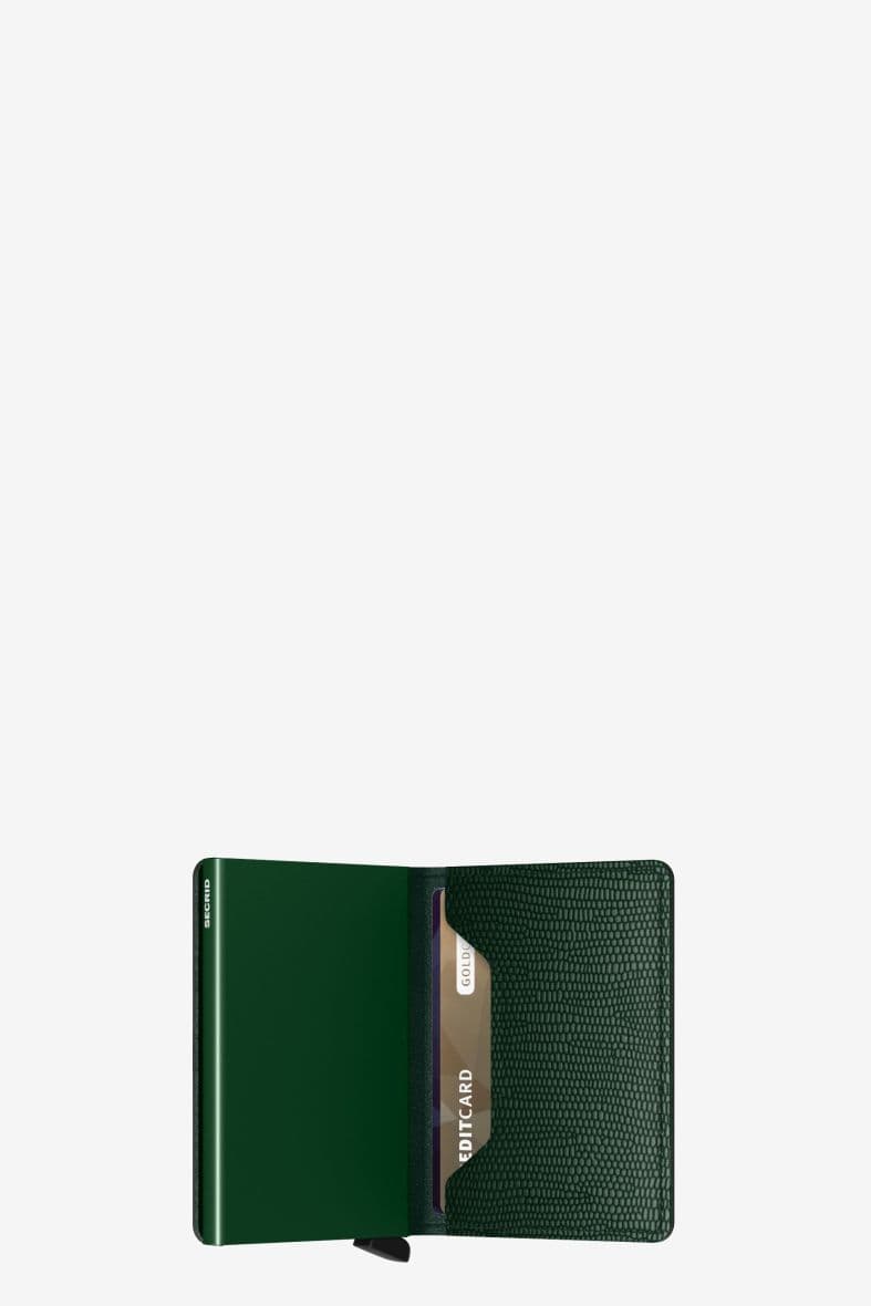 SECRID SLIMWALLET RANGO GREEN — vue 4