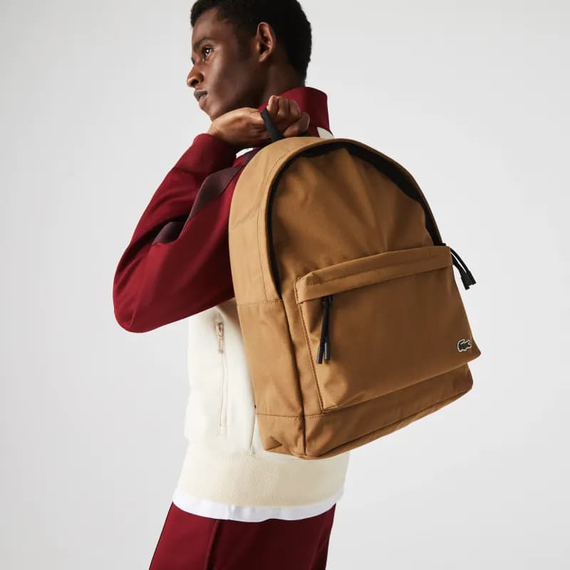 Lacoste Néocroc en toile unie — vue 1