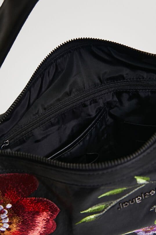 Desigual Sac à main en simili cuir brodé — vue 5