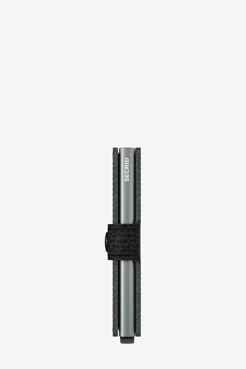 SECRID MINIWALLET STITCH MAGNOLIA BLACK — vue 2