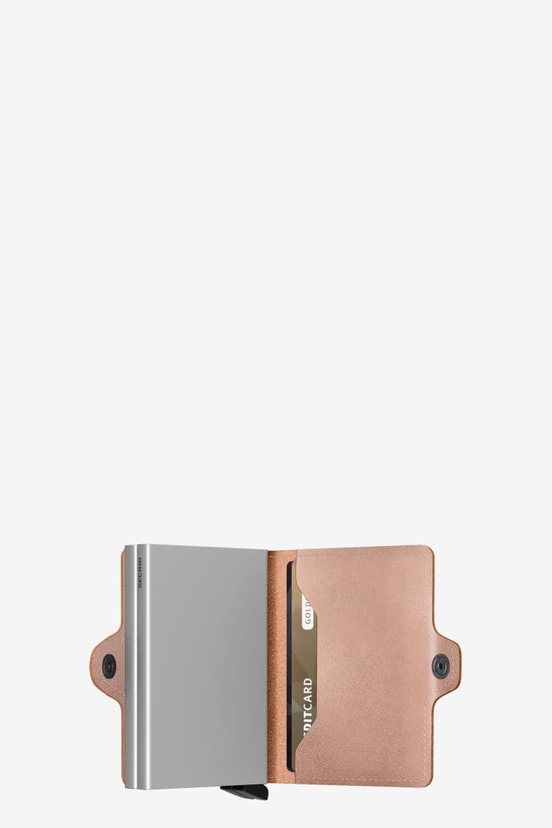 SECRID TWINWALLET METALLIC ROSE — vue 3
