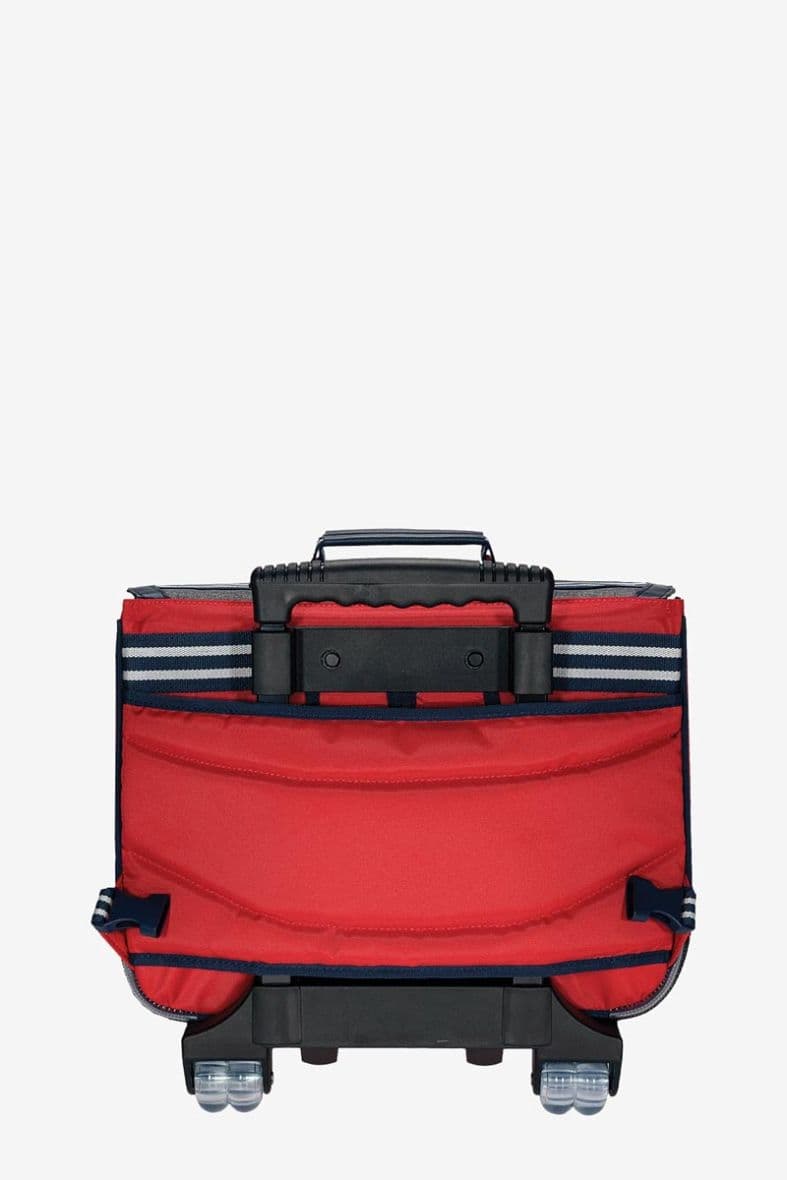 TANN'S TROLLEY 38CM TEDDY GRIS/ROUGE — vue 4