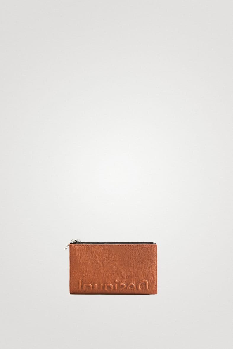 Desigual Porte-monnaie allongé logo — vue 1