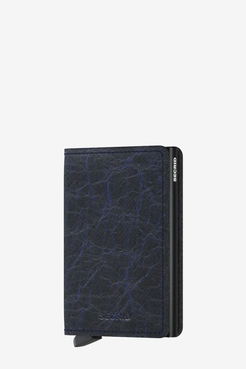 SECRID Slimwallet Crunch Blue — vue 1