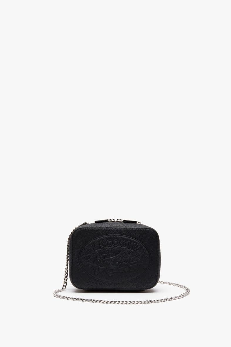 Sac Chaîne Lacoste Croco Crew Nf2970nl Noir - Main Image