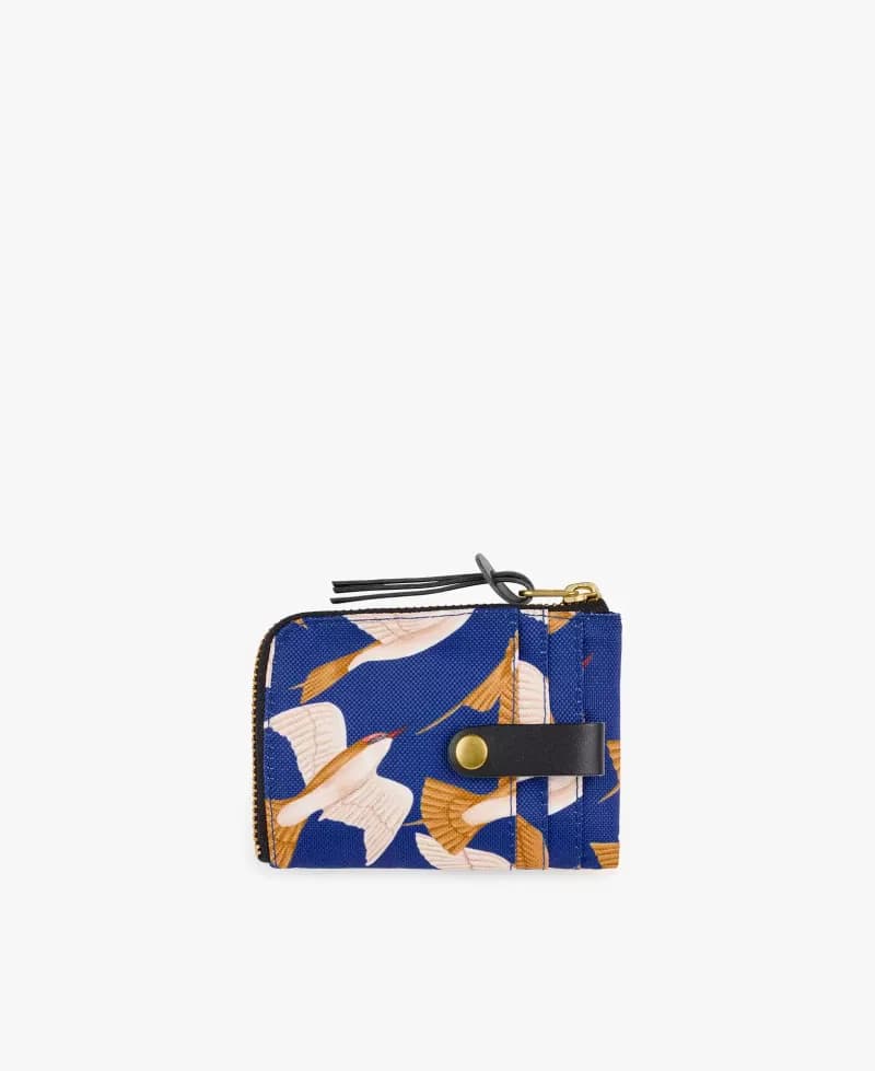 Wouf Blue Birds Card Holder — vue 3