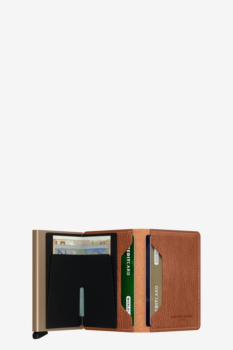 SECRID SLIMWALLET VEG CARAMELLO SAND — vue 4