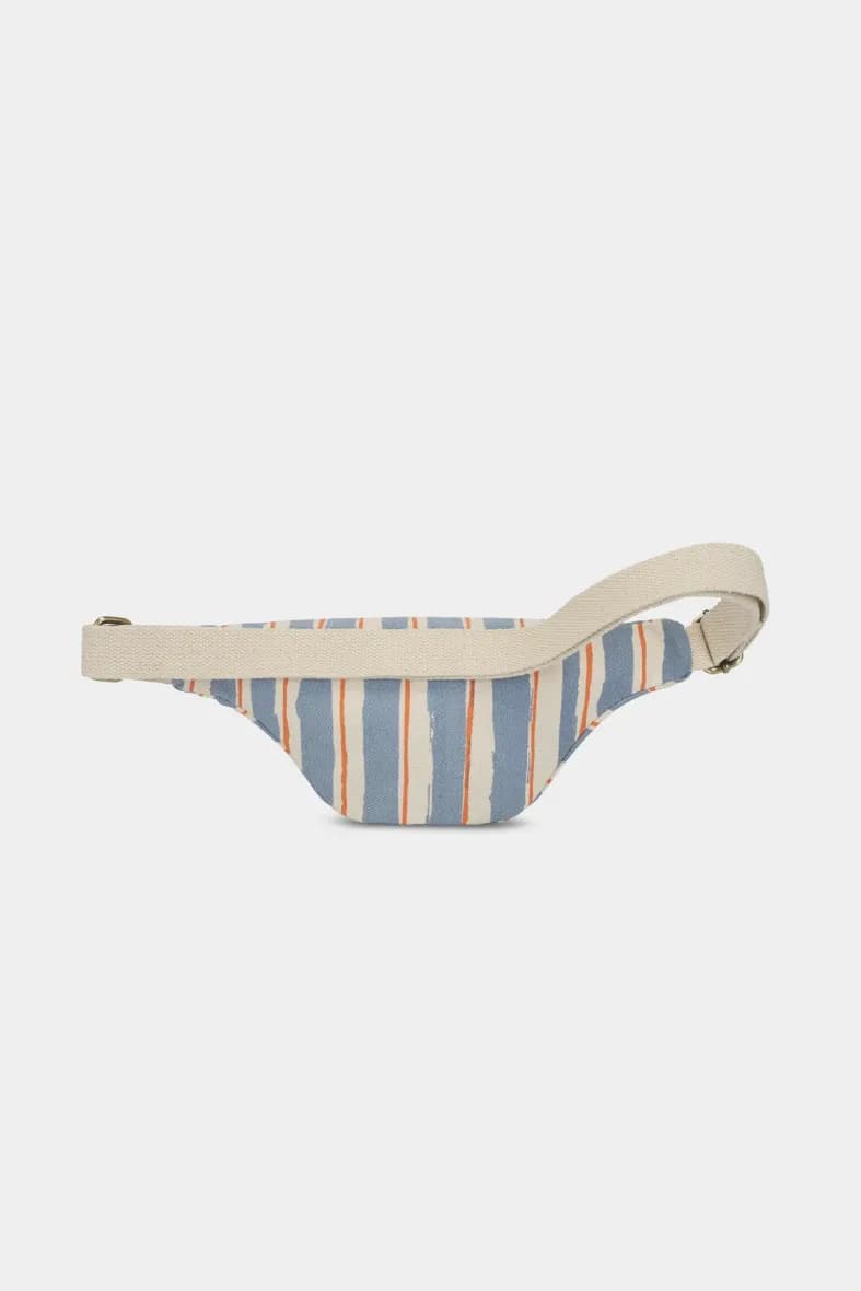 Hindbag Olivia rayures orange et bleu — vue 5
