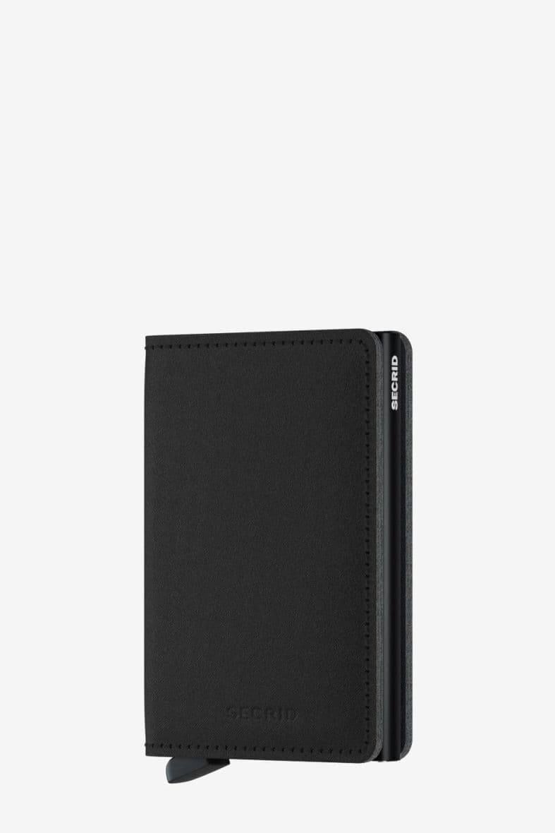 SECRID SLIMWALLET YARD BLACK — vue 1