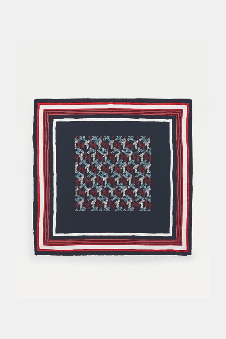 Tommy Hilfiger carré de soie — vue 2