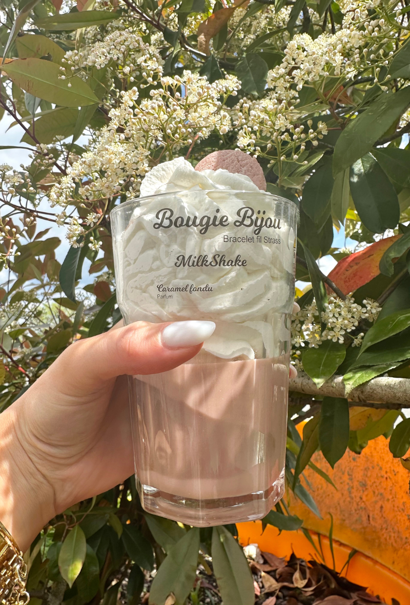 Peau d'âne Bougie Milkshake caramel — vue 1